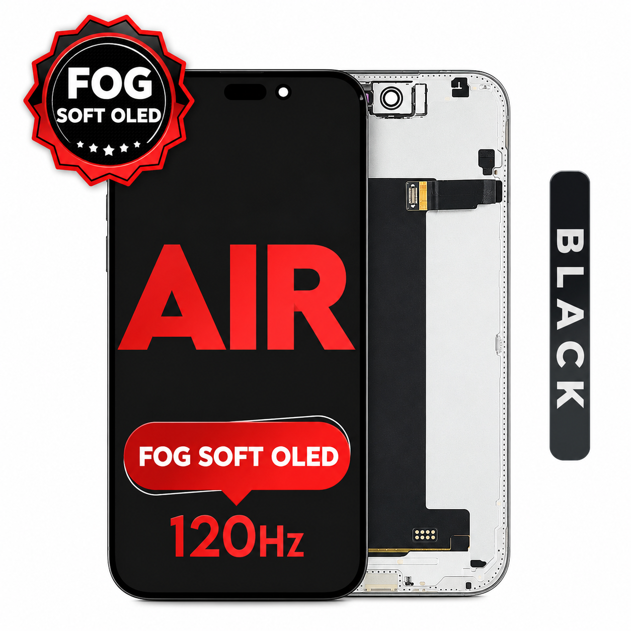 For iPhone Air | FOG SOFT OLED (Full Coverage/ Breakage covered)