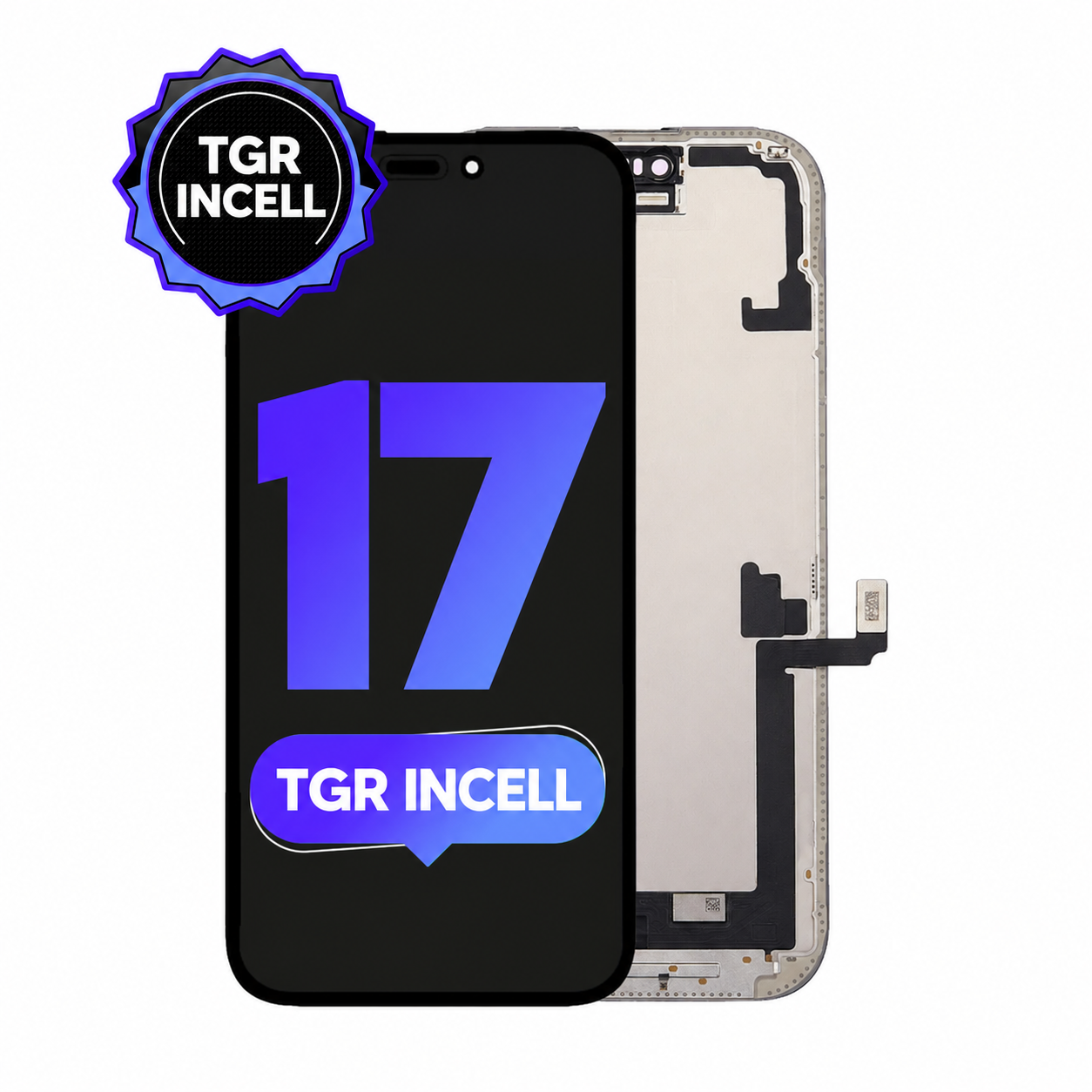 For iPhone 17 | TGR FHD COF Incell LCD(Full Coverage/ Breakage covered)