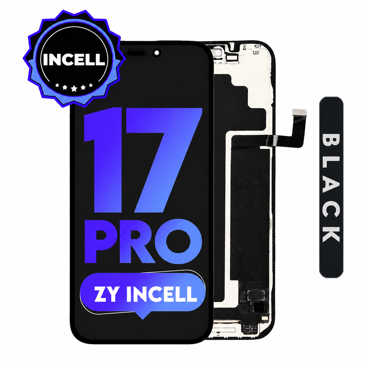 For iPhone 17 Pro | ZY Incell LCD (Full Coverage/ Breakage covered)
